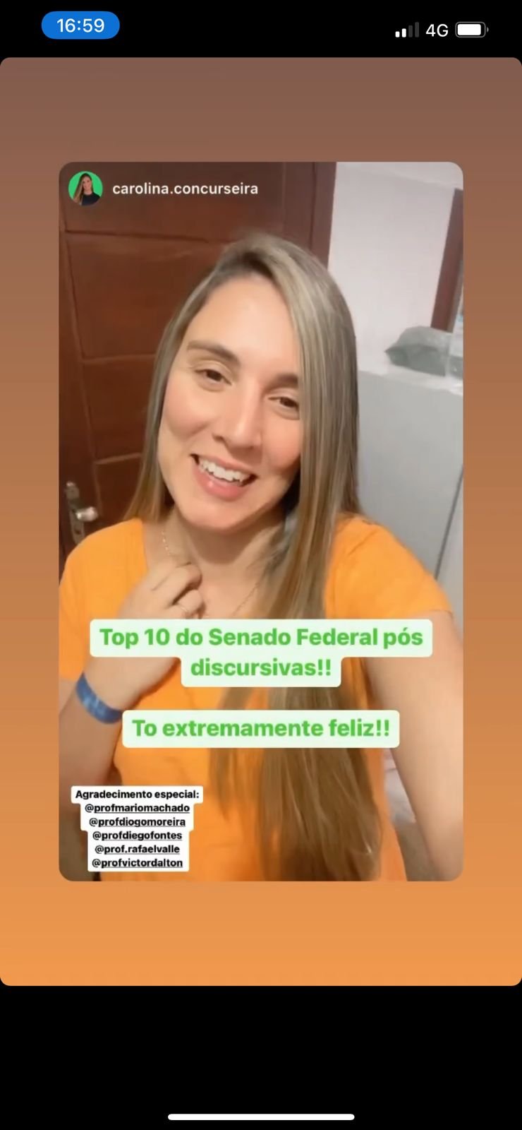 Depoimento de aluno 5